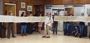 With music, dancing, and laughter, we rejoice in the Torah as a living, ongoing story. Children and adults celebrate together as we unroll the scroll, mark the end and beginning of our reading cycle, and honor our Torah readers and learners.